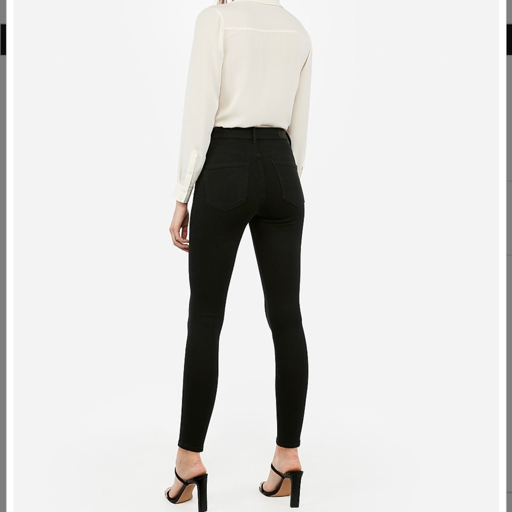 SALE❤️LN HIGH RISE ANKLE LEGGING EXPRESS JEANS. - Picture 4 of 4